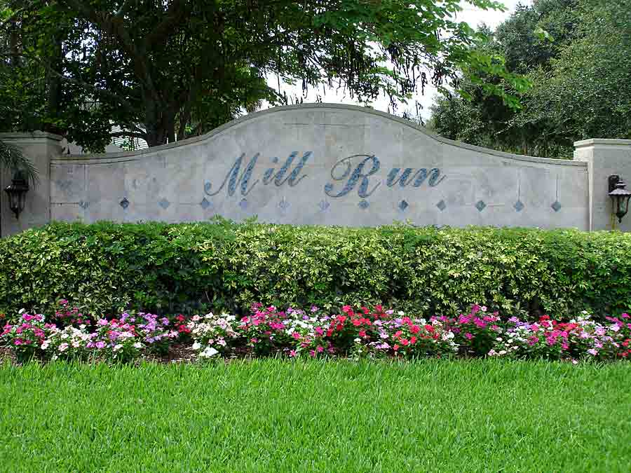 Mill Run Signage